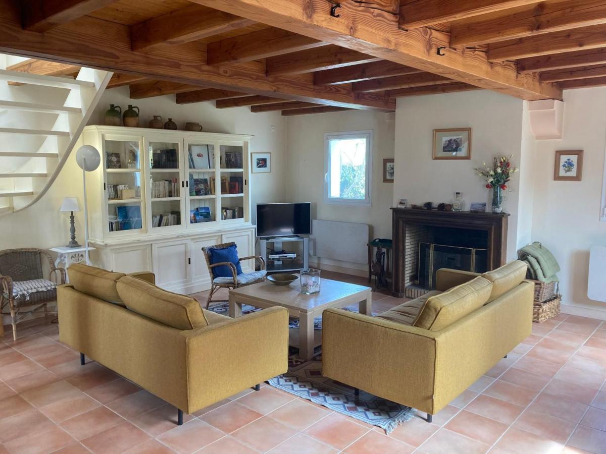 Charmante Maison A Sauzon Avec Grand Jardin, Proche Commerces Et Plage - Fr-1-418-82 Exterior photo